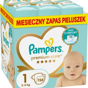 PAMPERS Premium Care pieluchy 2 5kg rozmiar 1 156 szt